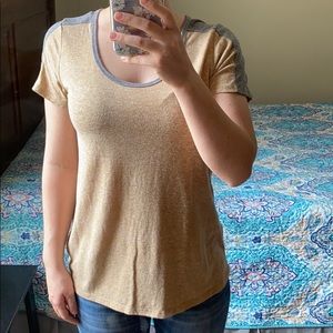 Mustard and Grey Lularoe classic